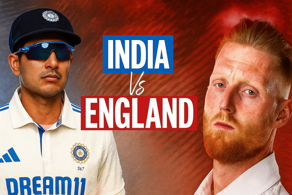India vs England Test Series