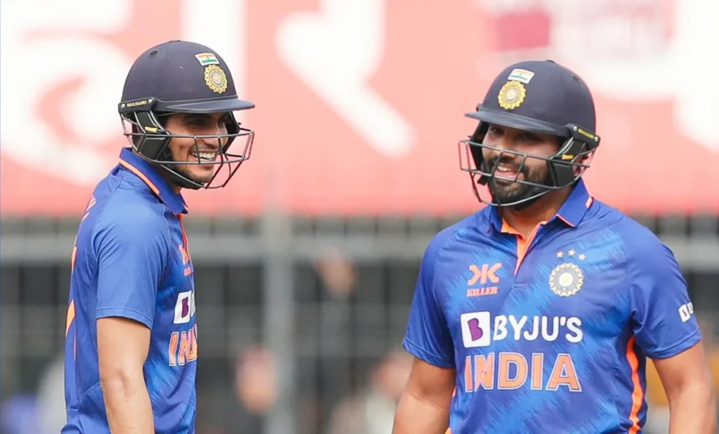 shubhman gill & rohit sharma